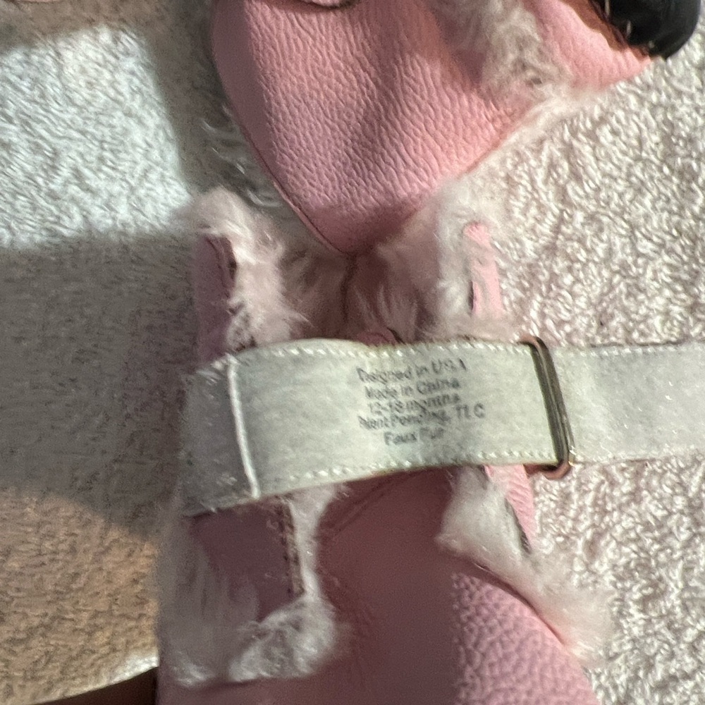 pediped Pink Faux-Fur Baby Boots - Picture 3 of 5